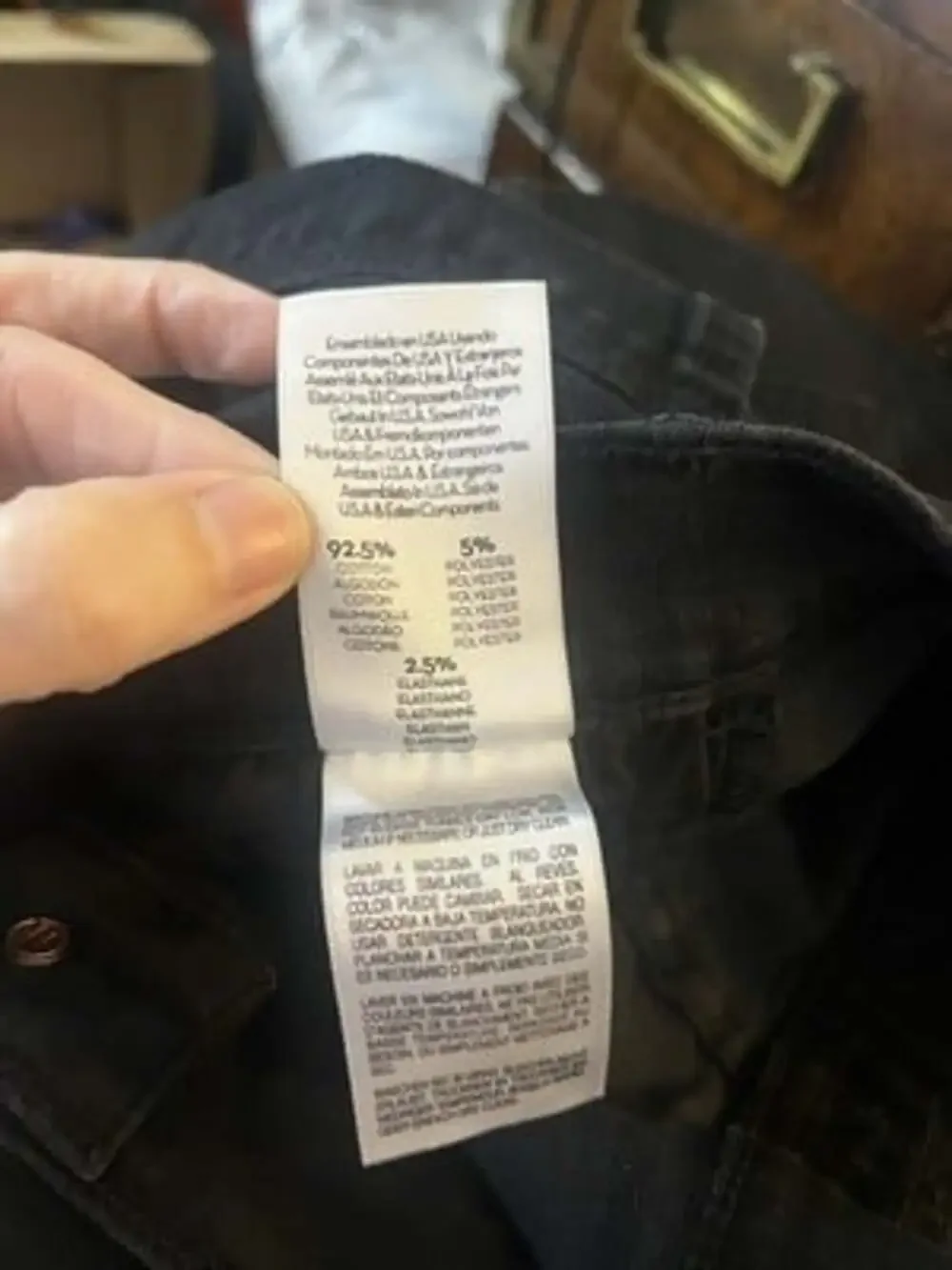 MOTHER THE HUSTLER HIGH WAIST ANKLE FRAY JEANS NOT GUILTY SIZE 26 Designer Black